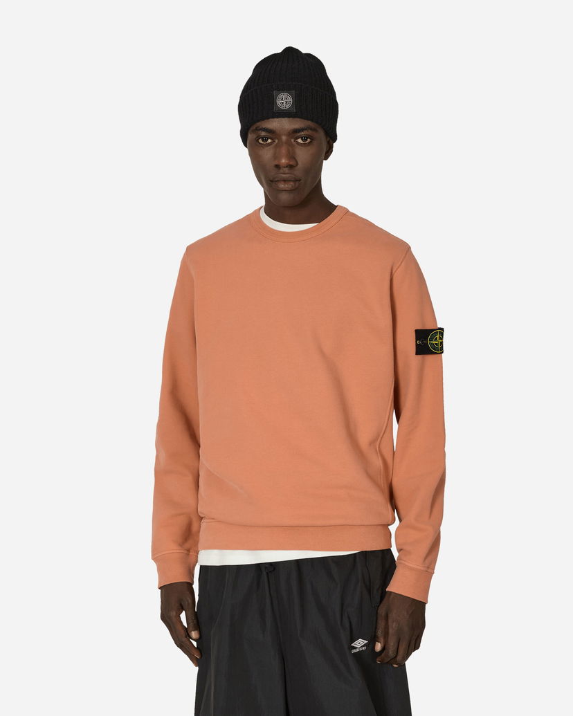 Суитчър Stone Island Garment Dyed Crewneck Sweatshirt Orange Оранжево
 | 811562420 V0032