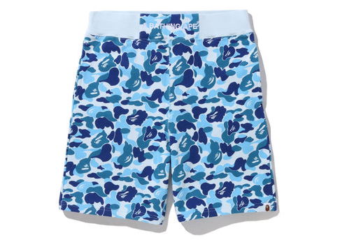 Къси панталони BAPE ABC Camo Sweat Shorts Синьо | 1I30-153-017, 0