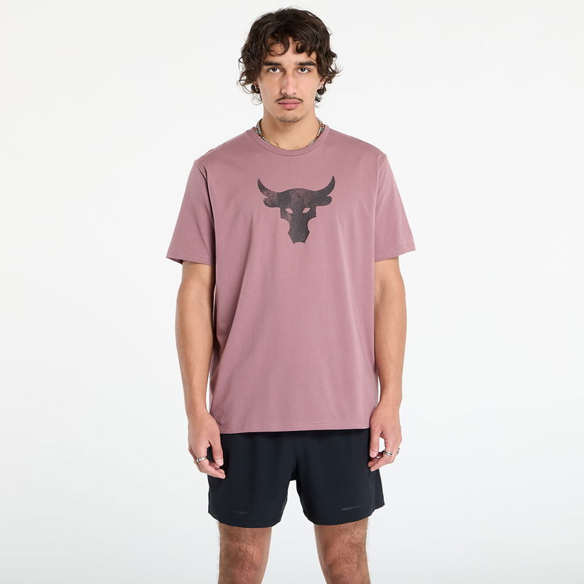Тениска Under Armour Project Rock Brahma Bull Short Sleeve T-Shirt Лилаво | 1383191-651