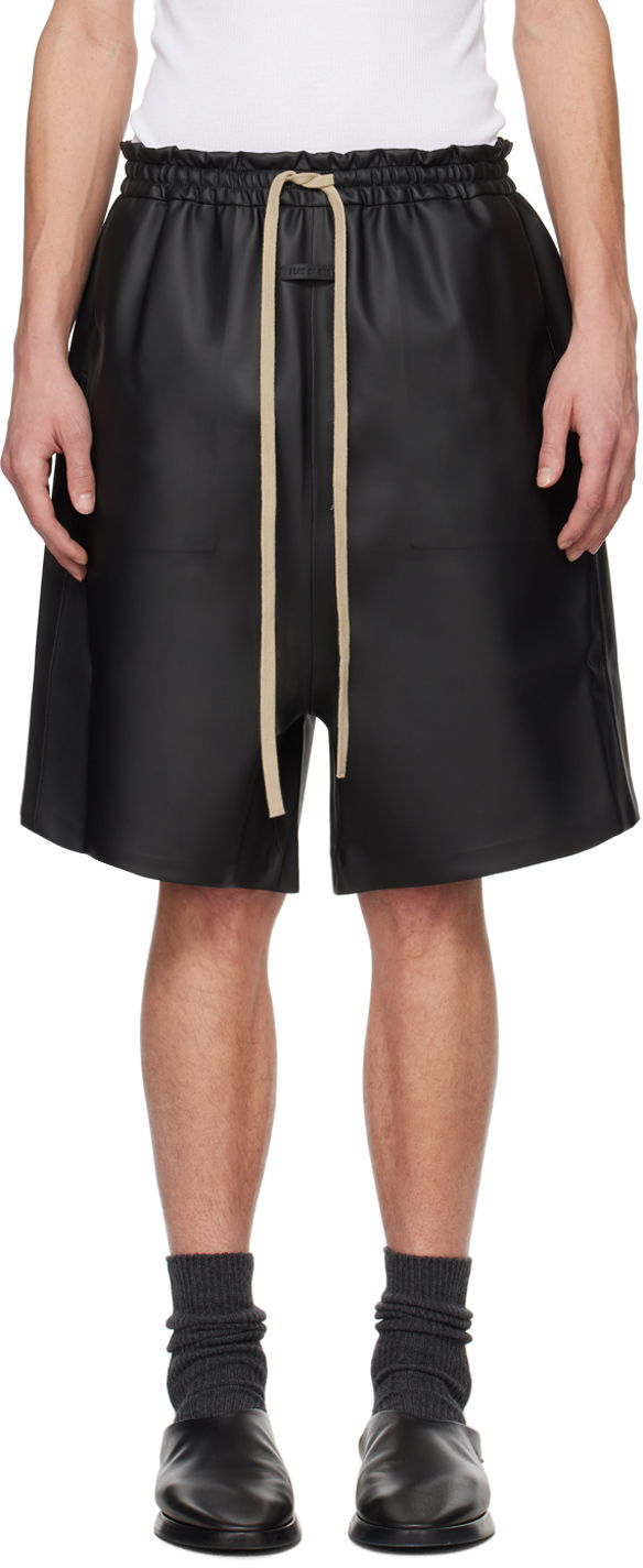 Black Relaxed Shorts