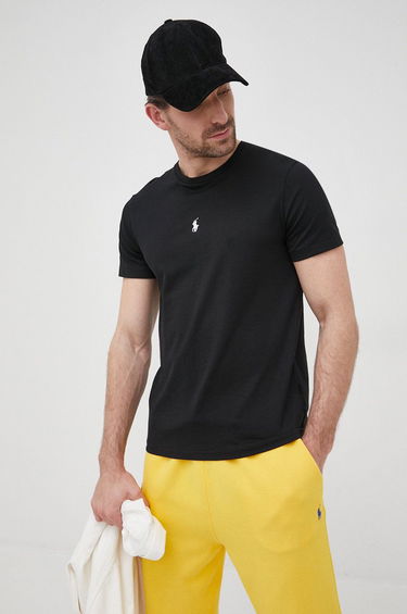 Тениска Polo by Ralph Lauren Centre Pony Tee Черно | 710839046001, 0