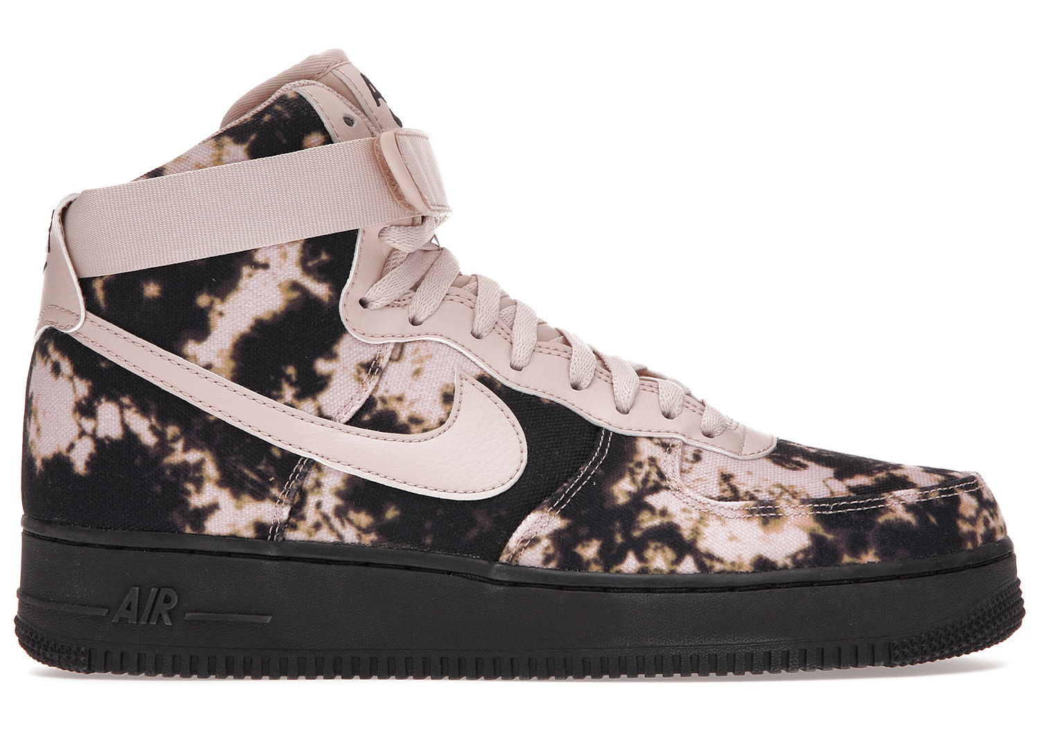Кецове и обувки Nike Air Force 1 High Acid Wash Print Бежово | AR1954-001, 0