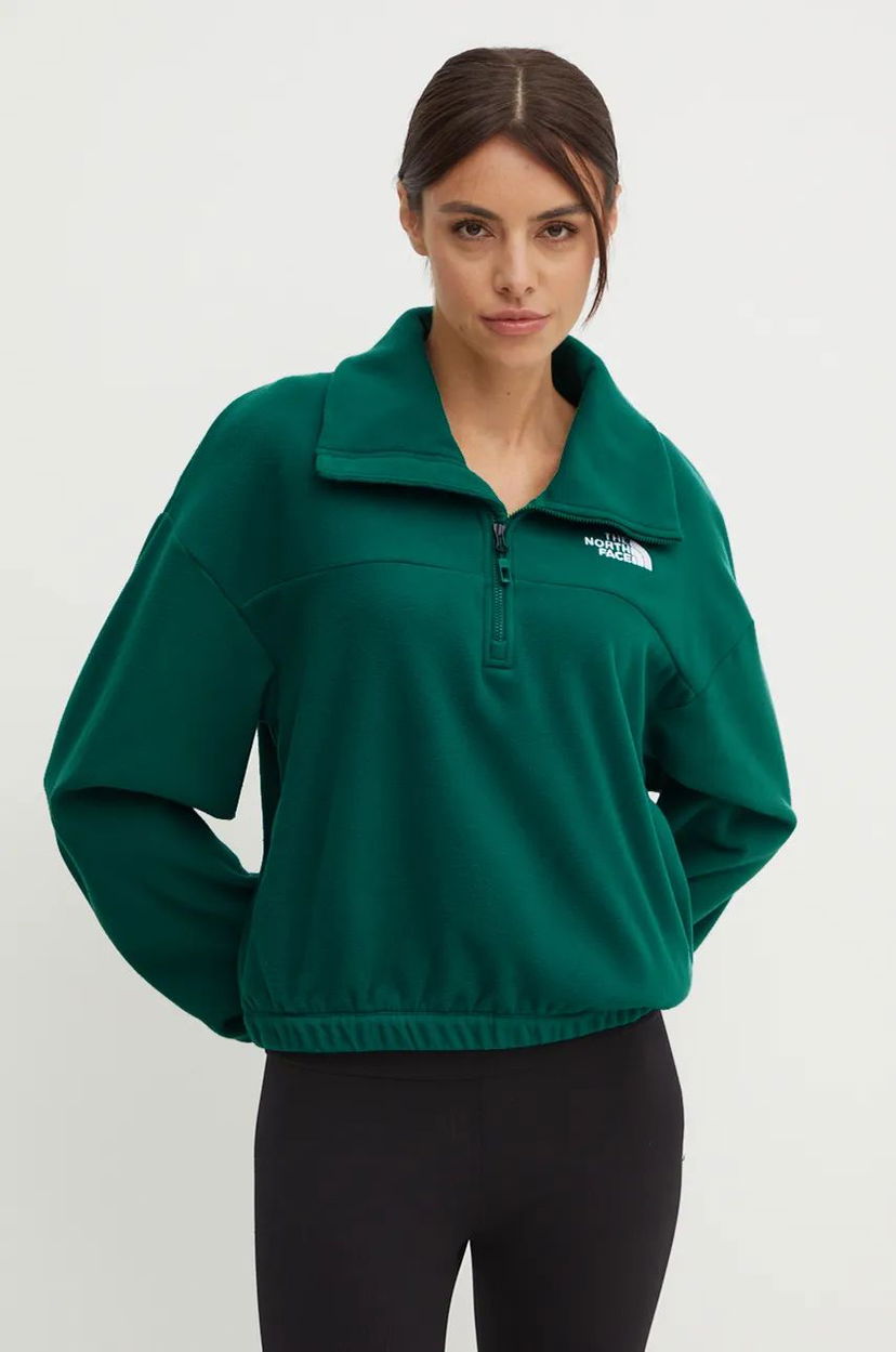 Суитчър The North Face Fleece Half Zip Sweatshirt Зелено | NF0A89J9NL11