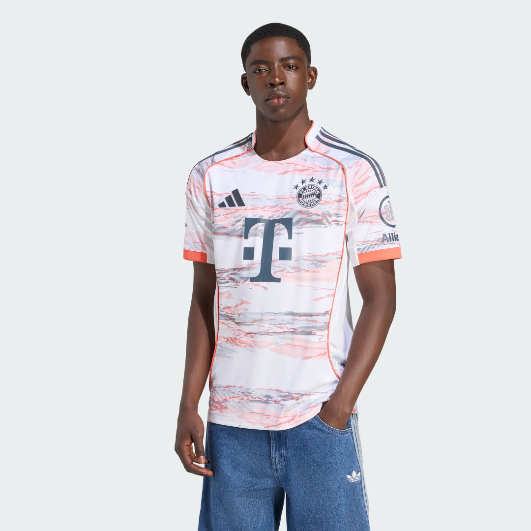 Фланелка adidas Performance FC Bayern 25/26 Away Jersey Бяло | JJ2143, 0