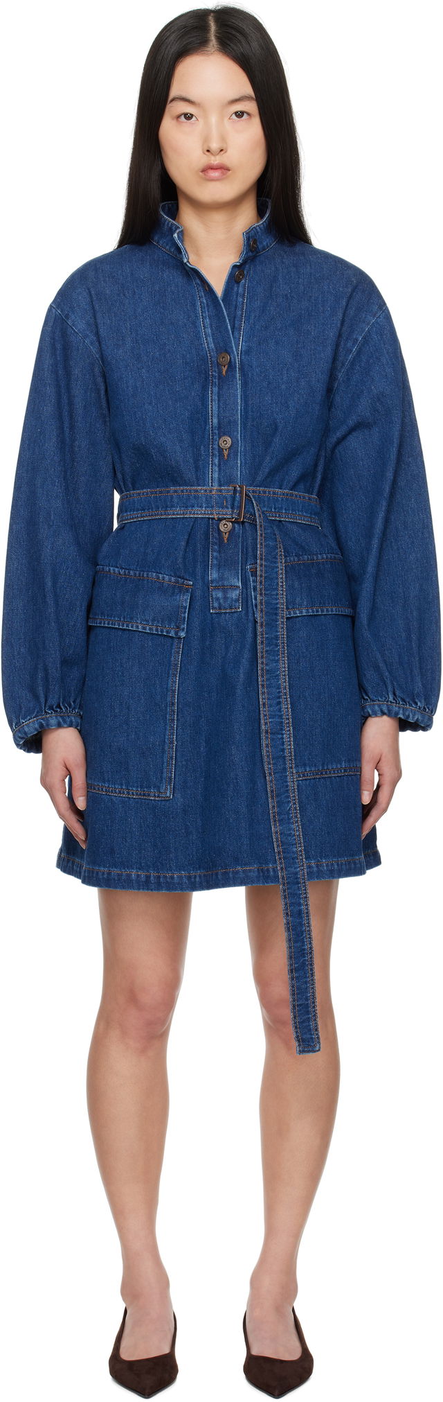 Weekend Max Mara Denim Minidress