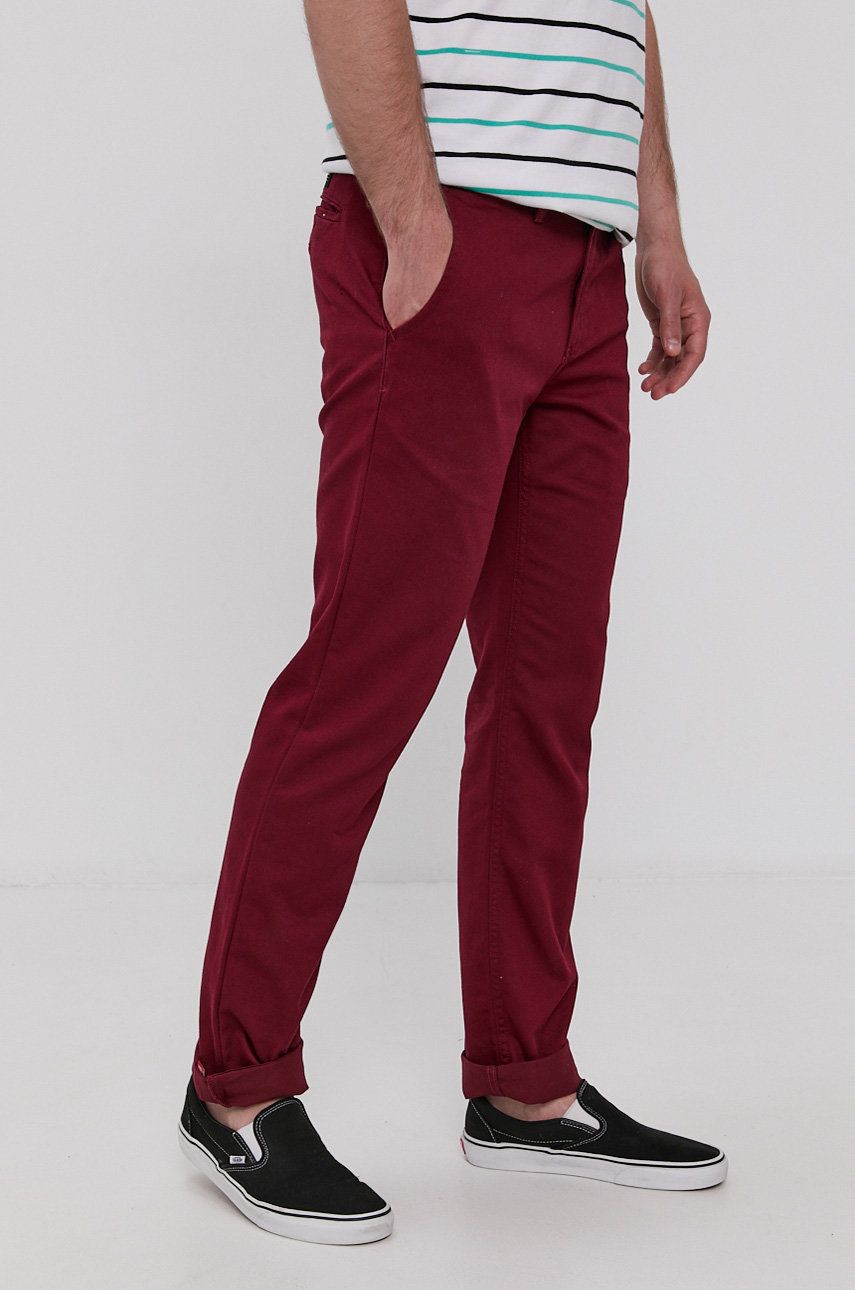 Панталони Vans Authentic Chinos Pants Бургунди | VN0A5FJ7ZBS1, 0