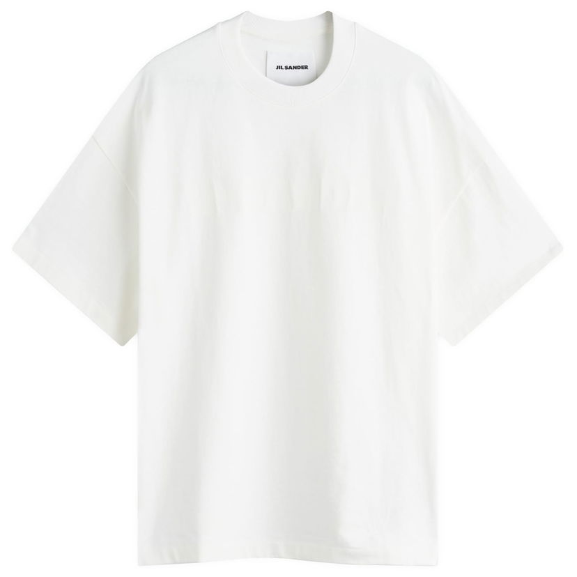 Тениска Jil Sander Lightweight Stiff T-Shirt Бяло | J21GC0168-J20243-102