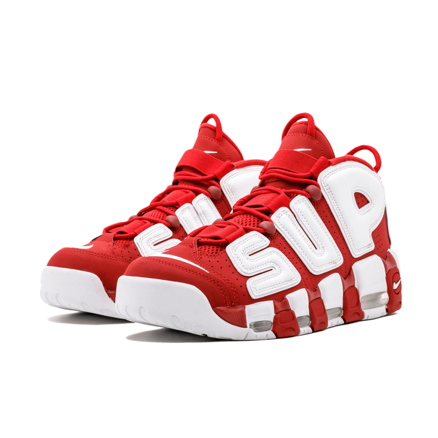 Кецове и обувки Nike Air More Uptempo Supreme Червено | 902290-600, 1
