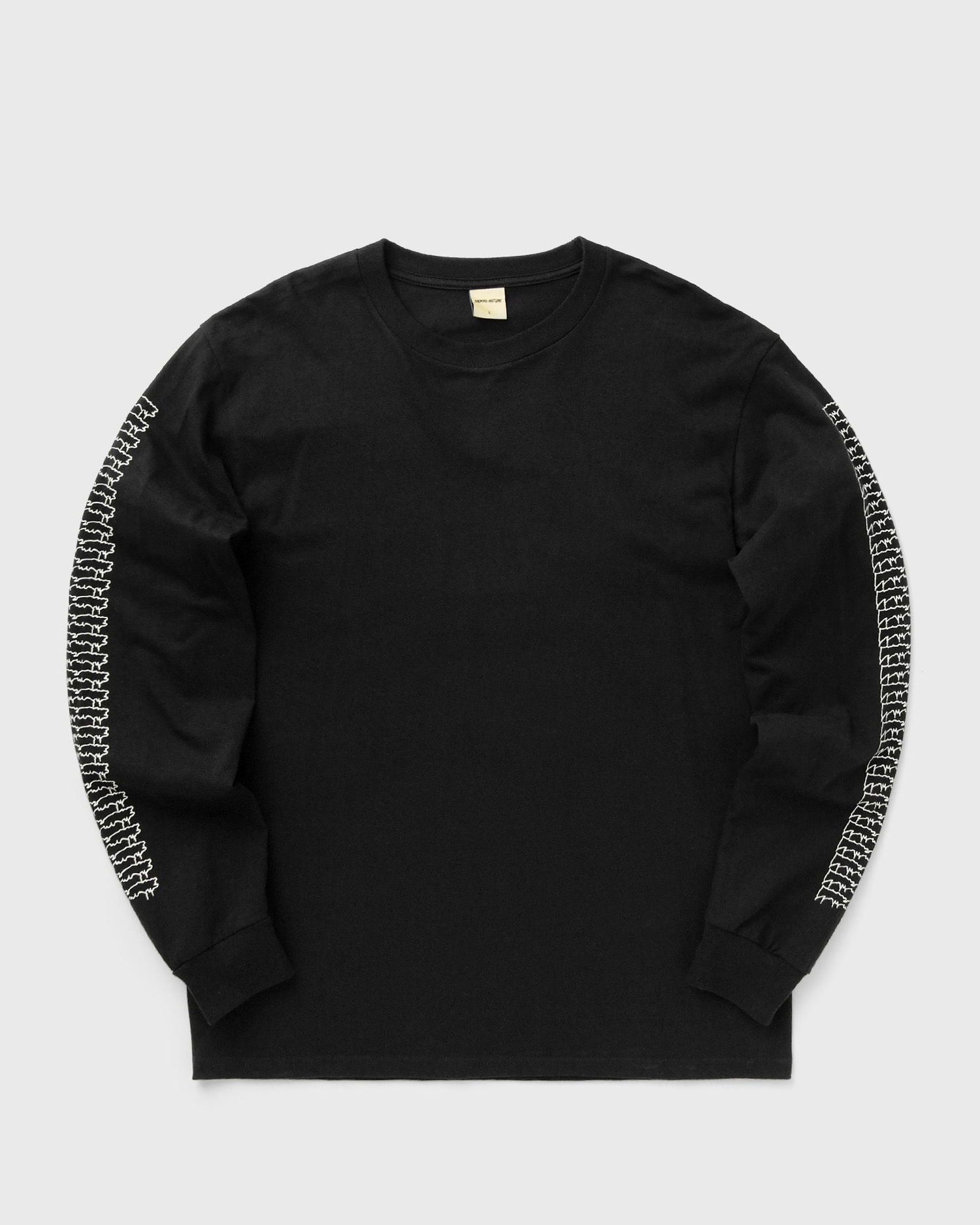 Тениска Fucking Awesome Full Drip Long Sleeve Tee Черно | PN24548-BLACK, 0