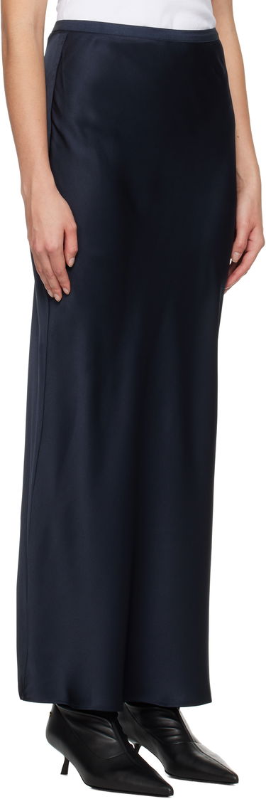 Пола Anine Bing Anine Bing Maxi Silk Skirt Тъмно синьо | A-04-2320-NYA23, 1