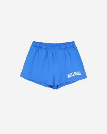 Къси панталони Sporty & Rich Wellness Ivy Disco Shorts Синьо | SH622OC, 0