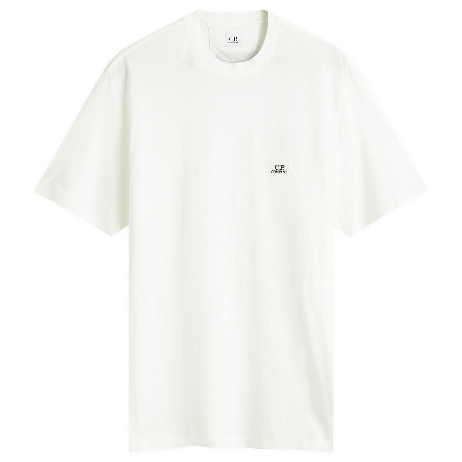 Тениска C.P. Company Logo Patch T-Shirt Бяло | 17CMTS031A-005100W-103, 0