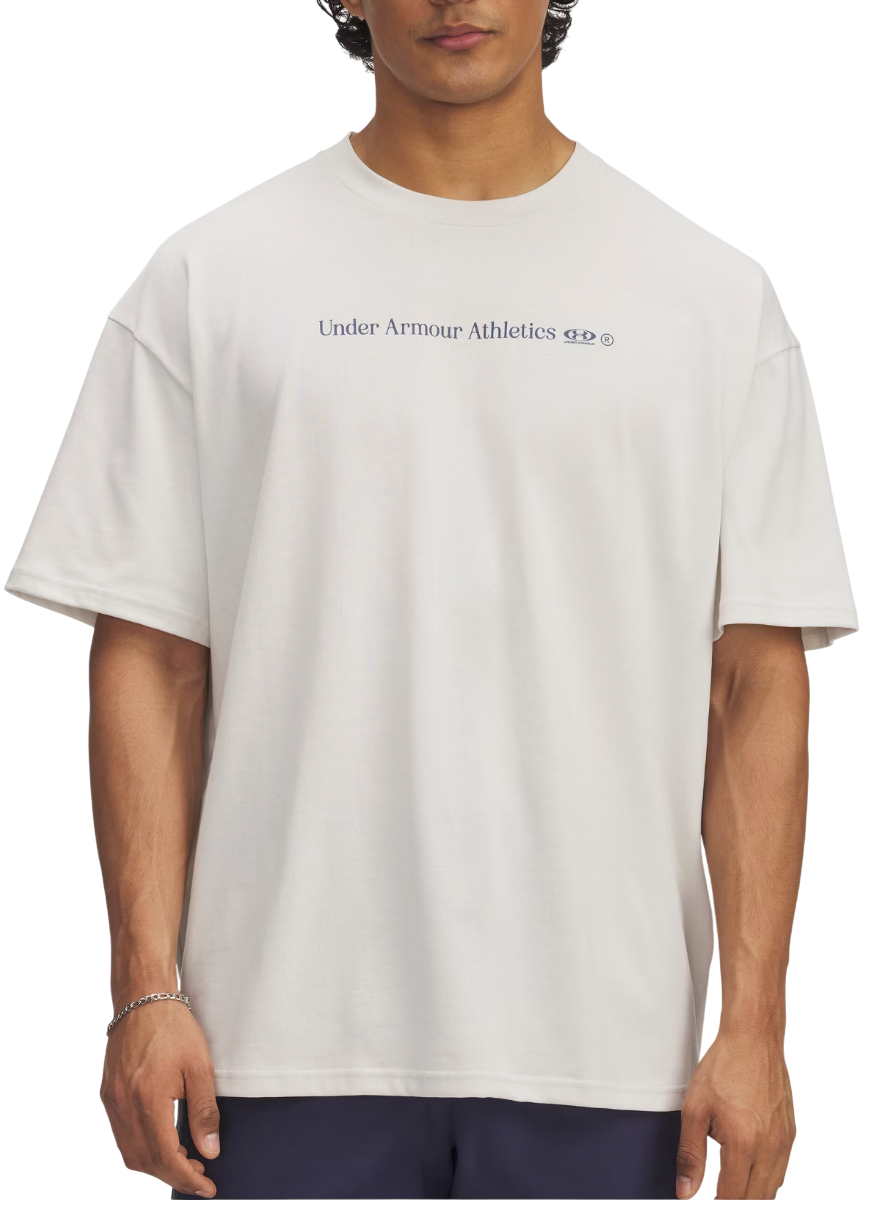 Тениска Under Armour Athletics Heavyweight T-Shirt Бежово | 6004897-110, 0