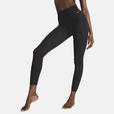 Клинове Nike Gentle-Support High-Waisted 7/8 Leggings Черно | dq6015-010, 4