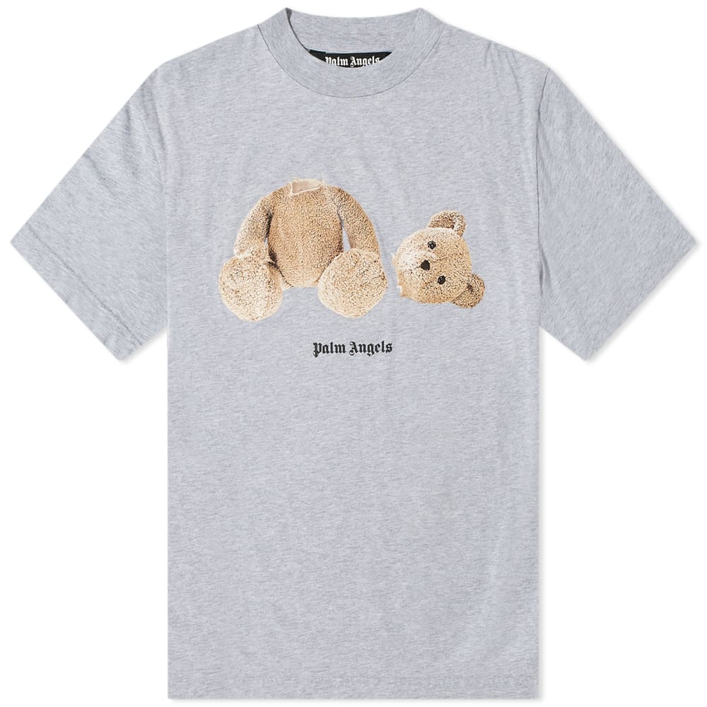 Тениска Palm Angels Kill the Bear Tee Сиво | PMAA001C99JER0010860, 0