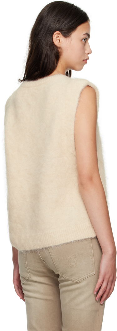 Жилетка R13 R13 Deep Armhole Knit Vest Бежово | R13WY294-Y197A, 2