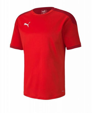 Тениска Puma Puma teamFINAL 21 Training Jersey Червено | 65648101, 0