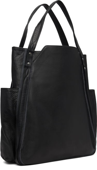 Голяма пазарска чанта KIKO KOSTADINOV Kiko Kostadinov Inex Leather Tote Черно | KKAW25BG04-147, 2