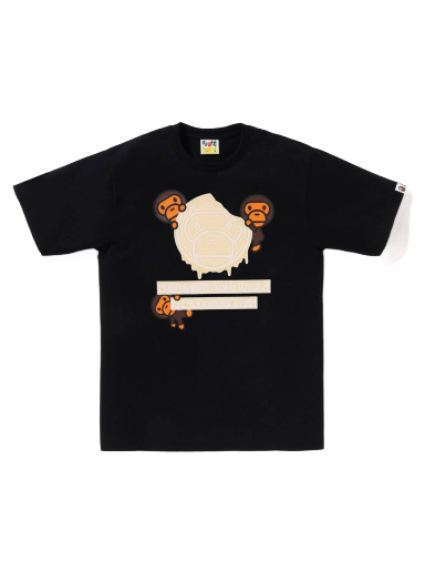 Тениска BAPE Valentine Chocolate Baby Milo Tee Черно | 2J20-110-001