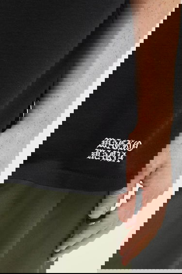 Тениска WACKO MARIA Oversized T-Shirt Черно | 25FW.WMT.WT03, 3