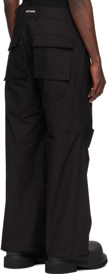 Карго панталони We11done Layered Trousers Черно | WD-PT1-24-318-M-BK, 2