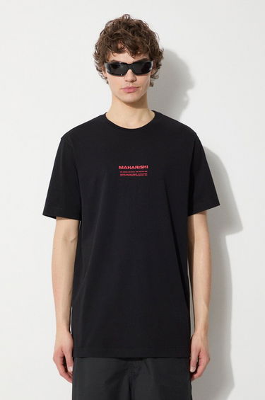 Тениска Maharishi Maharishi Aum Anniversary T-Shirt Черно | 1306.BLACK, 0