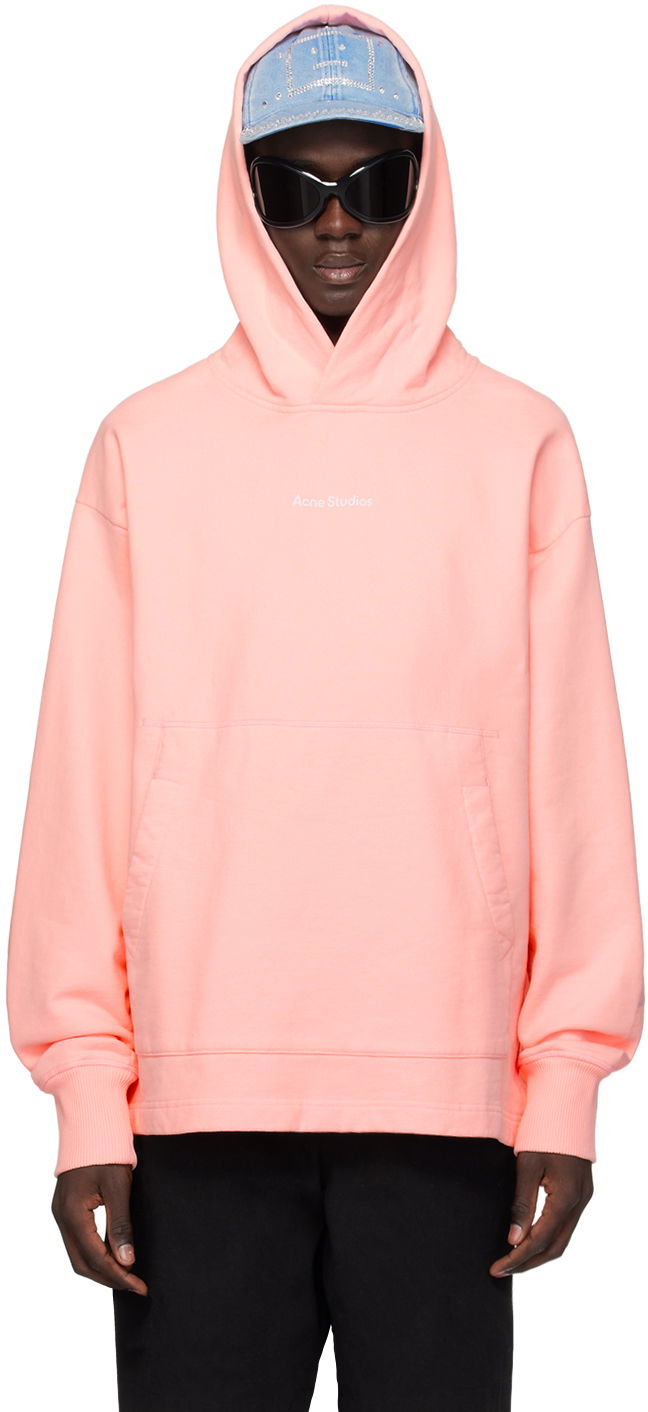 Суитчър Acne Studios Printed Hoodie Розово | BI0198-, 0