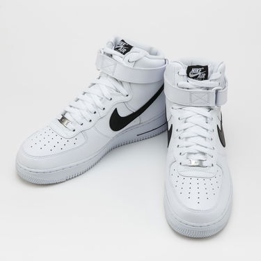 Кецове и обувки Nike Air Force 1 High "White Black" Бяло | CK4369-100, 2