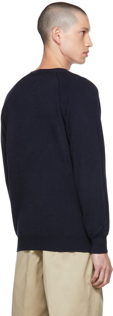 Пуловер Comme des Garçons Lochaven of Scotland Edition V-Neck Sweater Тъмно синьо | DH-N505-051, 2