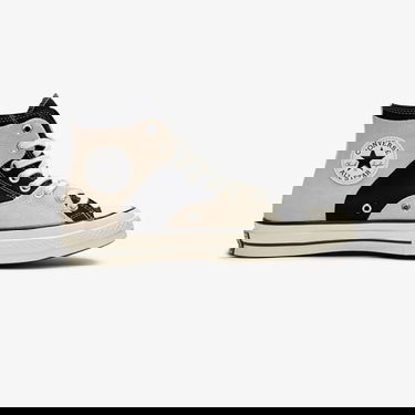 Кецове и обувки Converse Chuck Taylor All-Star 70 Hi Retro Sport Egret Black White Бяло | A02763C, 1