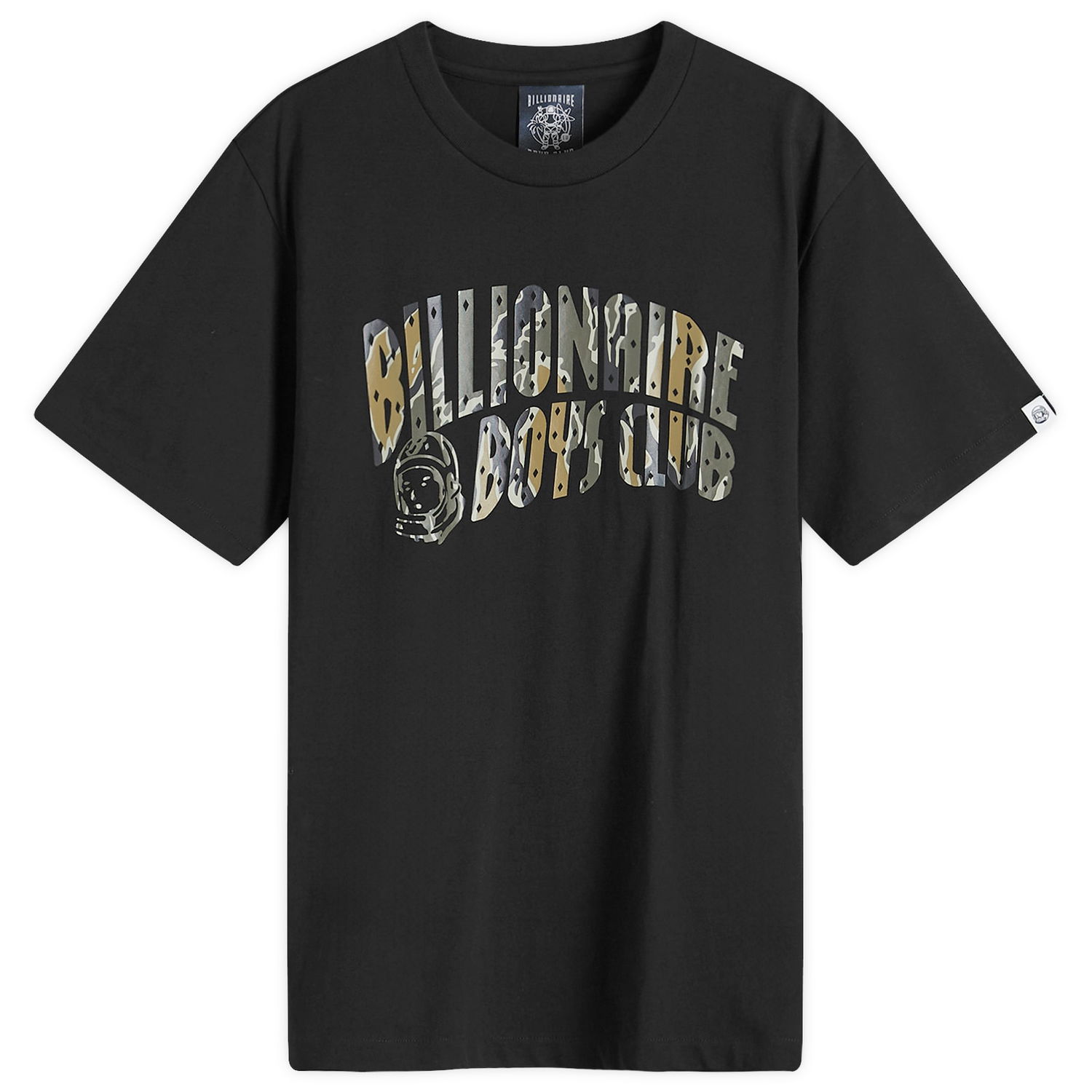 Тениска BILLIONAIRE BOYS CLUB Camo Arch Logo T-Shirt Черно | B24347-BLK, 0