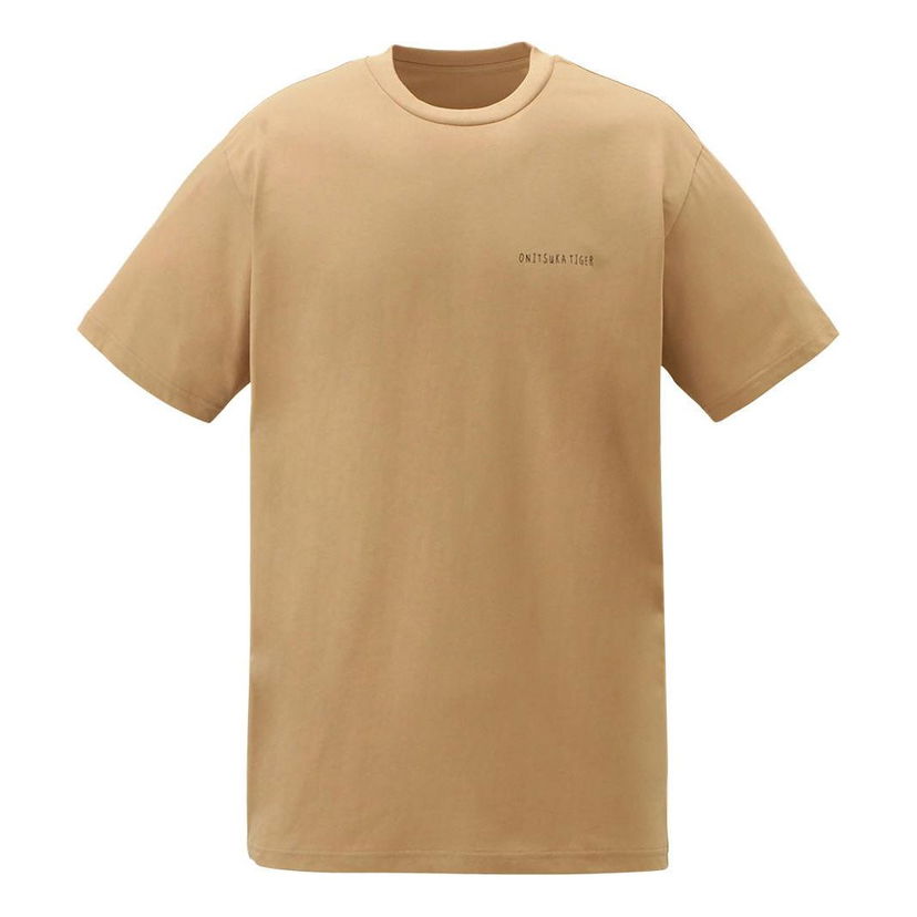 Тениска Onitsuka Tiger Logo Graphic T-Shirt Бежово | 2183B181-250