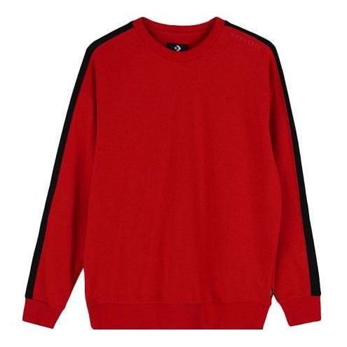 Суитчър Converse Crew Neck Sweatshirt with Taping Червено | 10017989-A03, 0