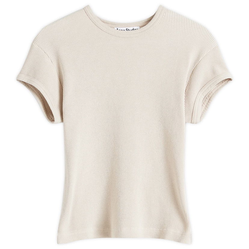 Тениска Acne Studios Baby T-Shirt Бежово | CL0266-DOG