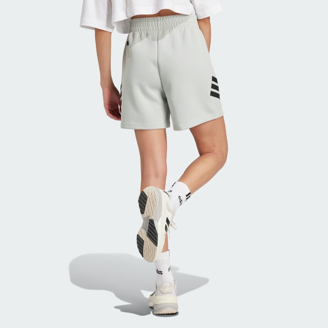 Къси панталони adidas Performance Future Icons 3-Stripes Relaxed Shorts Зелено | JC5446, 1