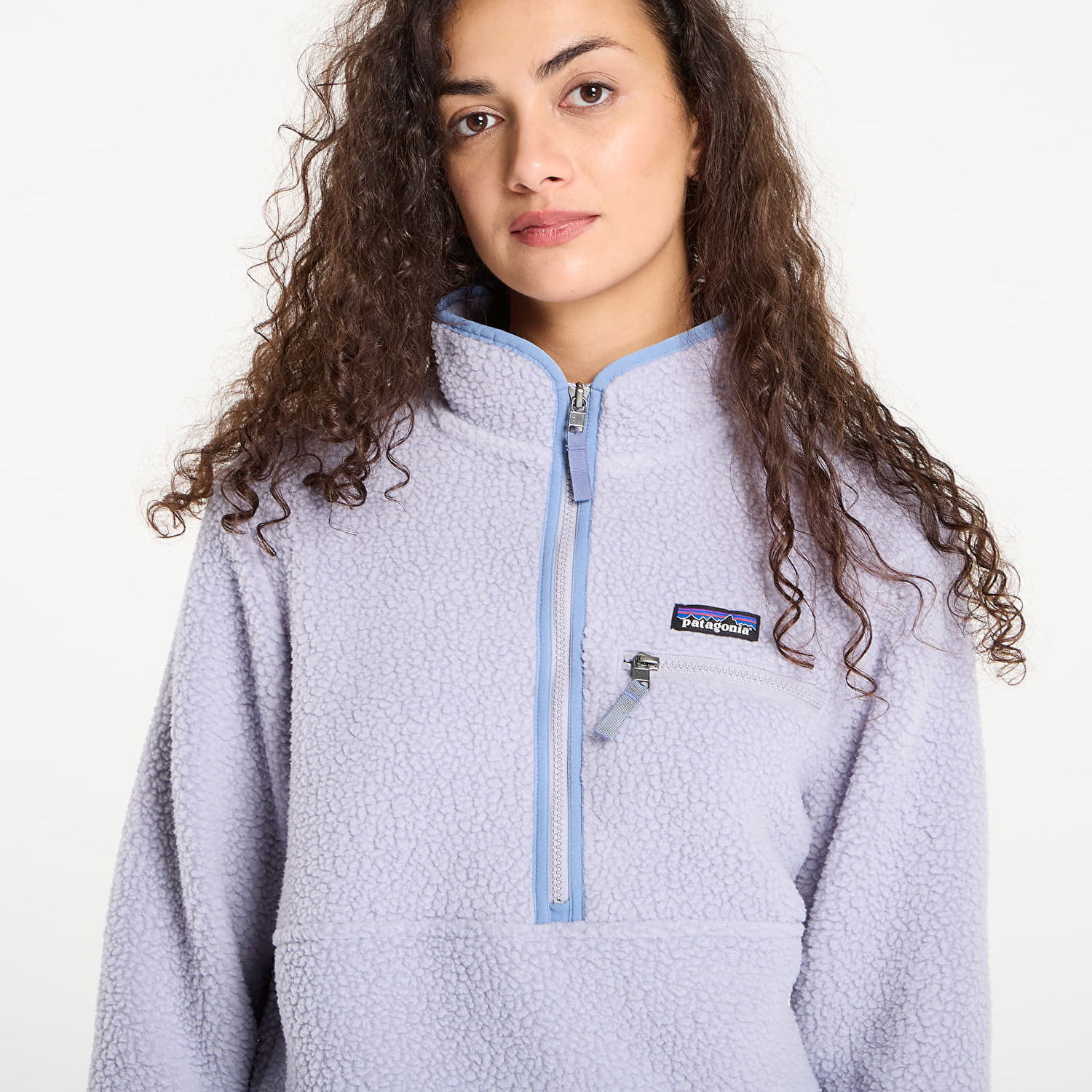 Пуловер Patagonia Retro Pile Marsupial Fleece Pullover Лилаво | 22835 PMFP, 1