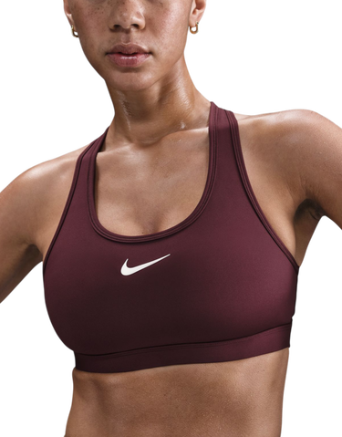 Сутиен Nike Nike Swoosh Medium Support Sports Bra Бургунди | dx6821-652, 0