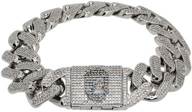 Гривна BAPE BAPE Silver Ape Head Fat Bracelet Металик | 001GDK301006M, 1