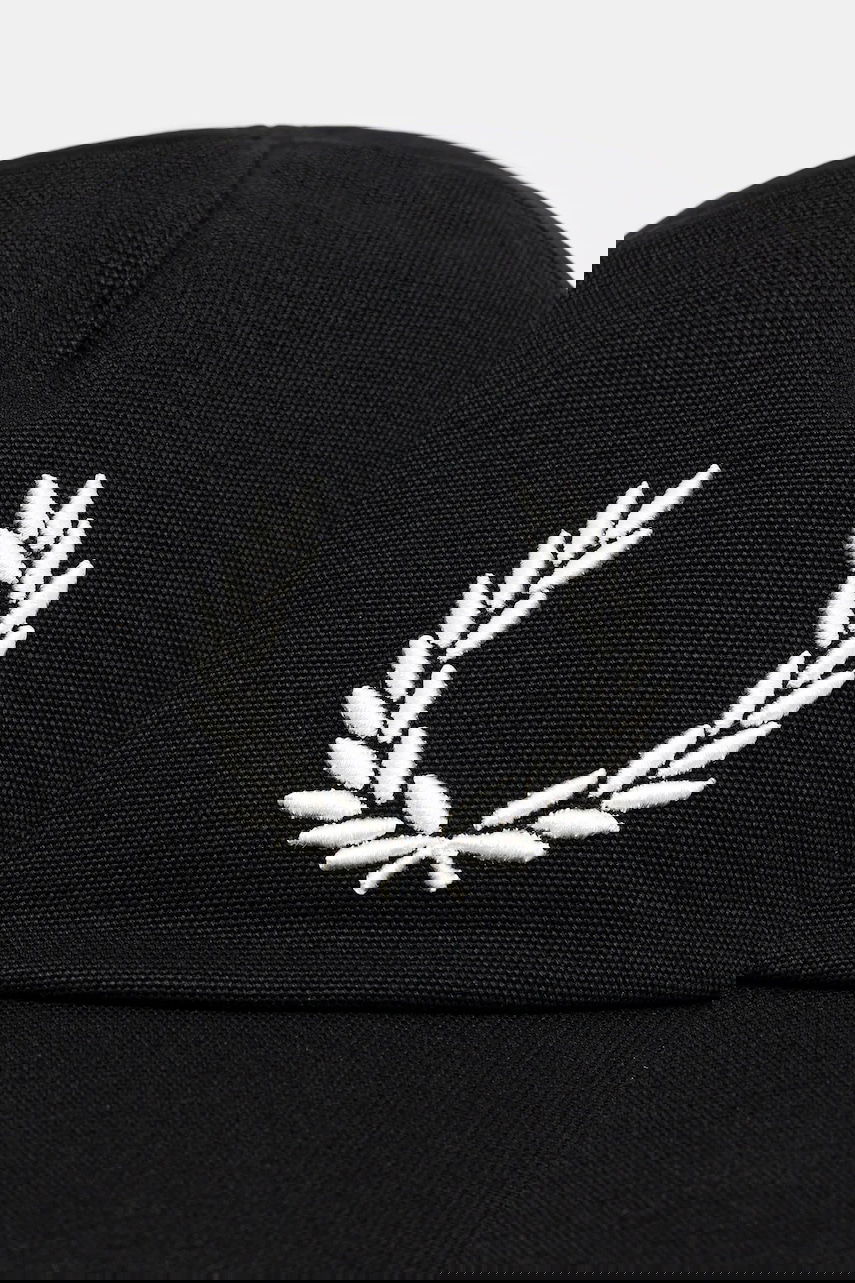 Шапка с козирка Fred Perry Fred Perry Baseball Cap Черно | HW1294, 1