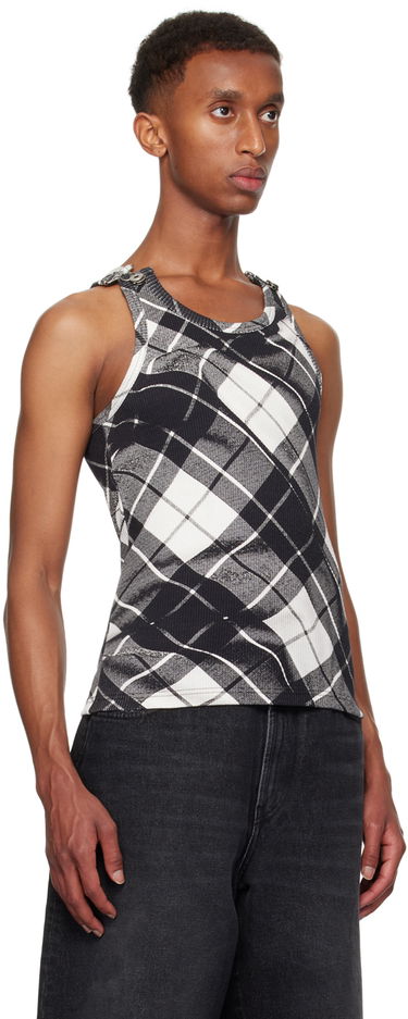 Потник Jean Paul Gaultier Jean Paul Gaultier Salopette Detail Tank Top Черно | 24/31-F-DB042-J565-000201, 3