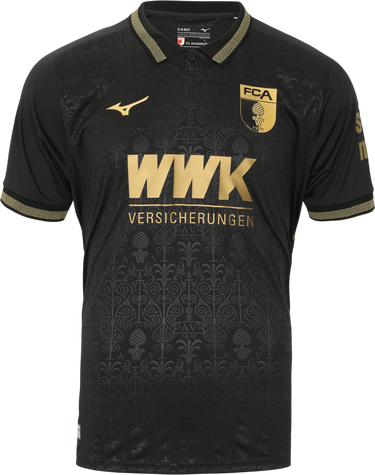 Фланелка Mizuno FC Augsburg 3rd Jersey 2025/26 Черно | p2gacx12-09, 0