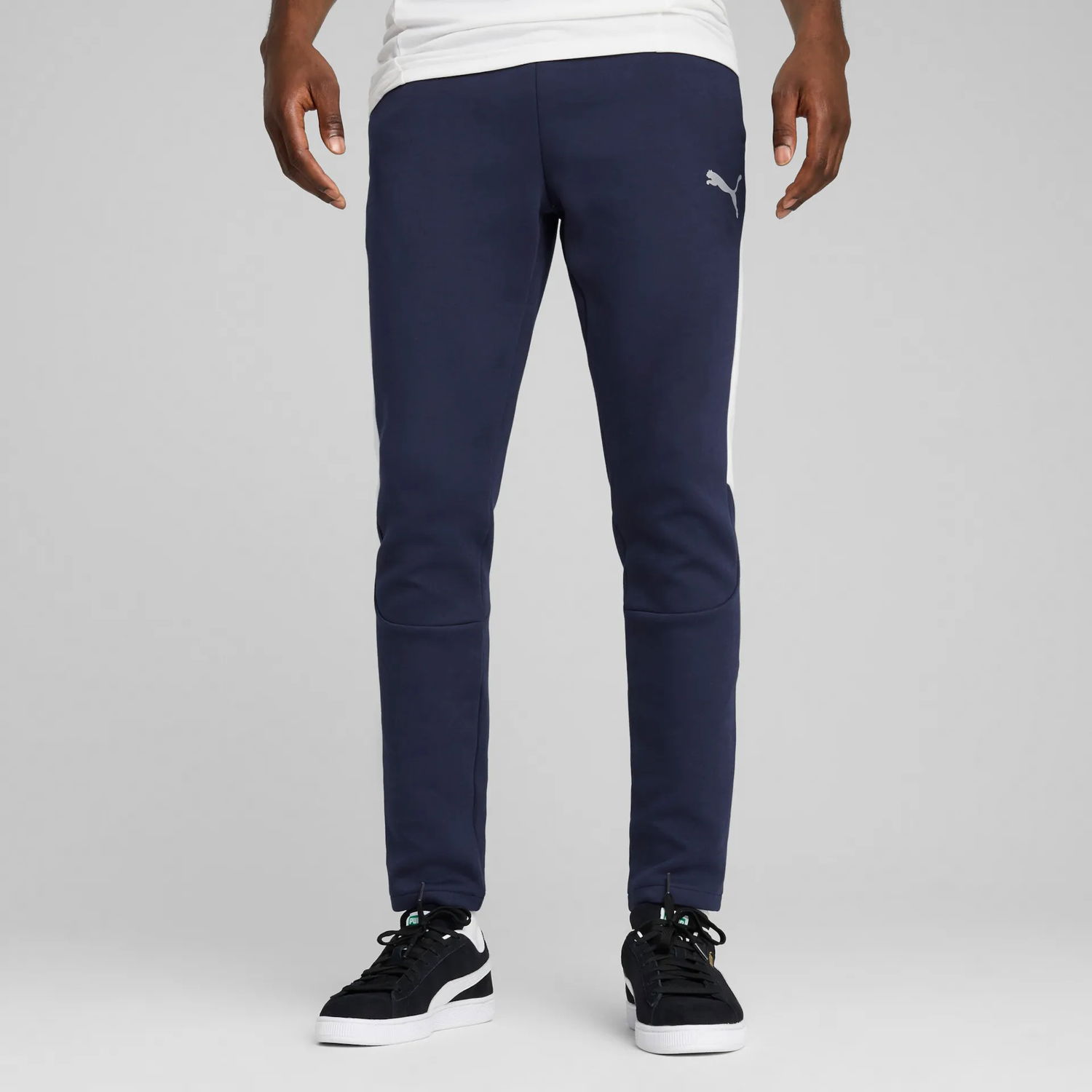 Спортни панталони Puma Puma teamEVOSTRIPE Pants Тъмно синьо | 659948-06, 1