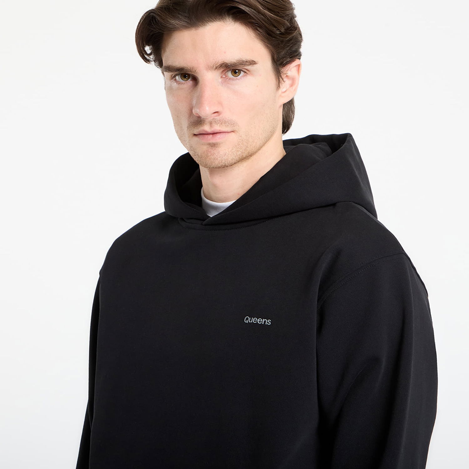 Суитчър Queens Queens Essential Hoodie Черно | QNS_114, 1