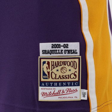 Фланелка Mitchell & Ness Los Angeles Lakers Shaquille O'Neal Finals Jersey Лилаво | AJY44187-LAL01SONPURP, 2