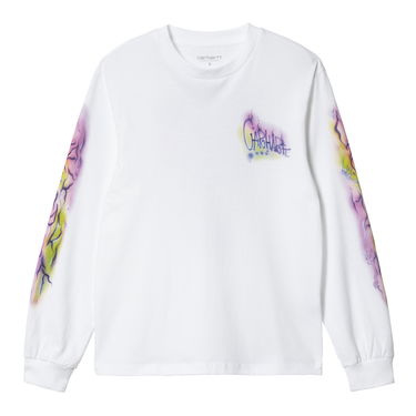 Тениска Carhartt WIP Babybrush Grin T-Shirt Бяло | I032144_02_XX, 5