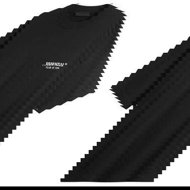 Тениска Fear of God ESSENTIALS Core Logo Jersey T-Shirt Черно | 125HO244360F, 0
