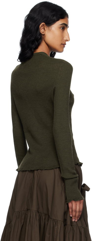Пуловер Cecilie Bahnsen Cecilie Bahnsen Bessie Knit Cardigan Зелено | 2.25KNI52003 BESSIE CARDIGAN, 2