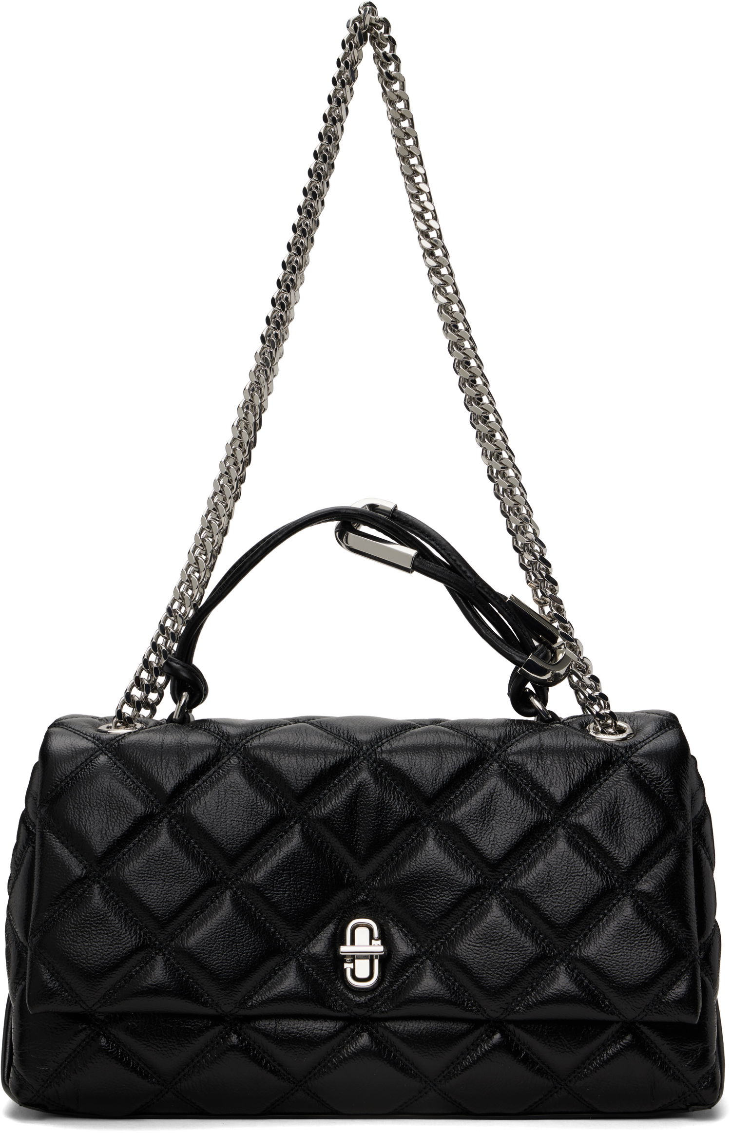 Дамска чанта Marc Jacobs Marc Jacobs The Quilted Dual Convertible Shoulder Bag Черно | 2S5HCR007H02, 0