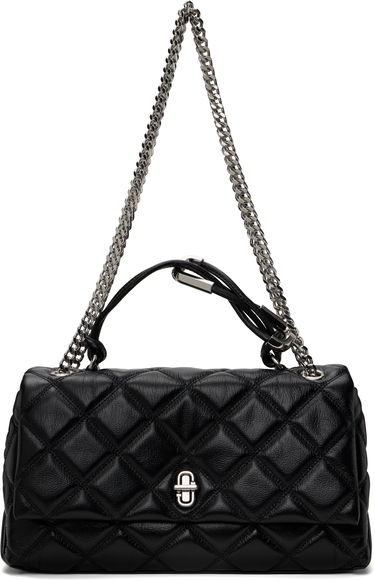 Дамска чанта Marc Jacobs Marc Jacobs The Quilted Dual Convertible Shoulder Bag Черно | 2S5HCR007H02, 0