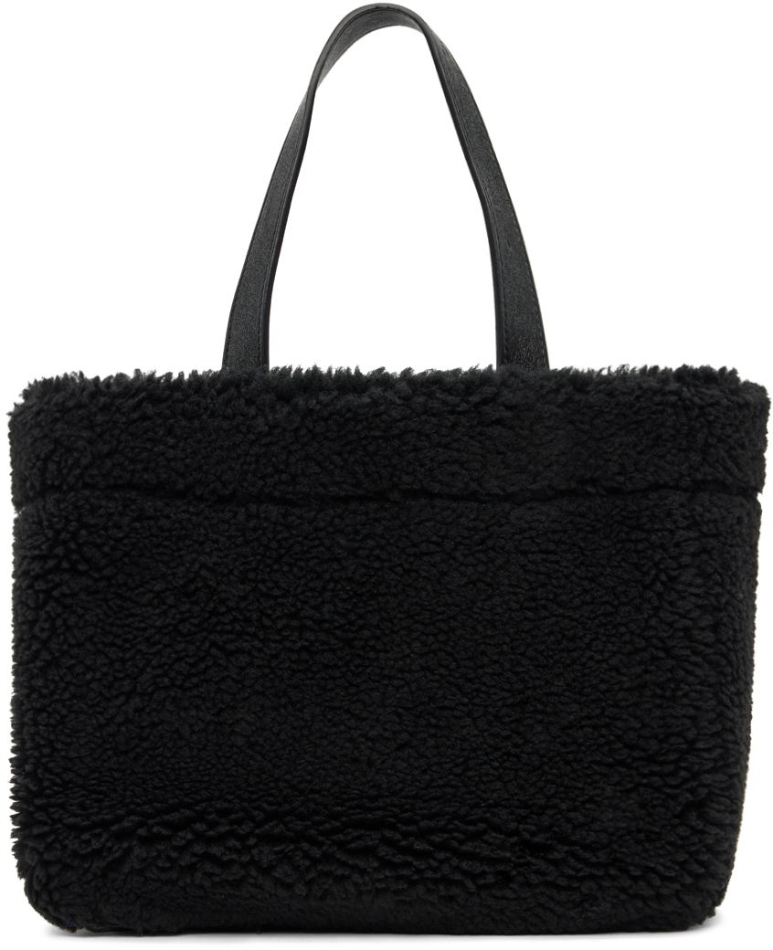 Голяма пазарска чанта STAND STUDIO Fleece Shopping Tote Bag Черно | 61742-9031, 0